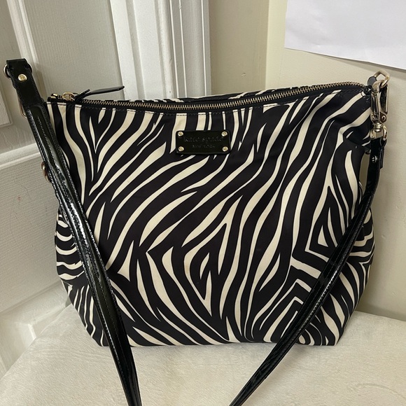 kate spade Bags Kate Spade Zebra Print Shoulder Bag Poshmark